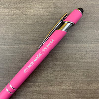 It’s not magic, it’s (custom name) pen -- pink