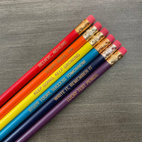Motivational School Set (6 Pencil Set )
