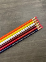 Artist Quotes Pencil Seg   (6 Pencil Set )