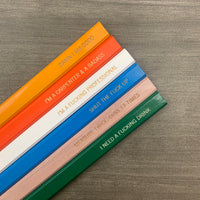 custom carpenter pencils set of 6