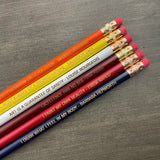 Artist Quotes Pencil Seg   (6 Pencil Set )