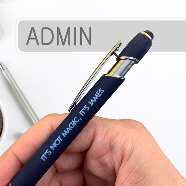 It’s not magic, it’s (custom) pen -- Blue