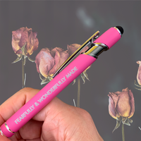 fearfully & wonderfully made  pen stylus with black ink
