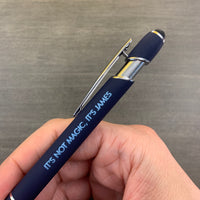 It’s not magic, it’s (custom) pen -- Blue