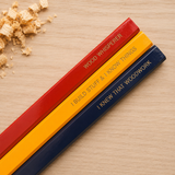 Woodworker puns carpenter pencils  (3 Pencil Set)