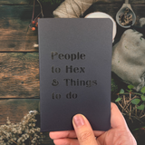 People to hex and things to do notebook