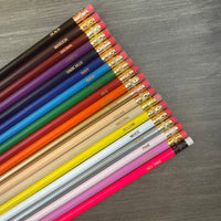 You're Like, Really Pretty. ( 3 pencil set in hot pink )