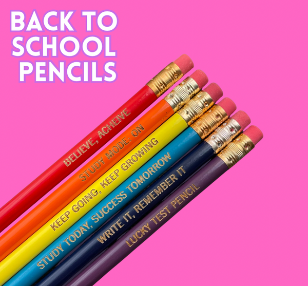 Motivational School Set (6 Pencil Set )