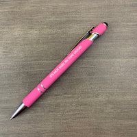 it’s not easy, i’m that good pen stylus in black with black ink