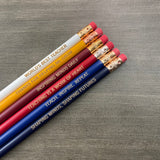 Teacher Appreciation Pencil Set (6 Pencil Set )