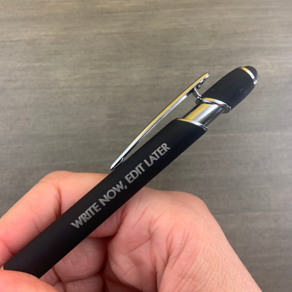 write now, edit later personalized pen (Pen with Smart Phone Stylus)