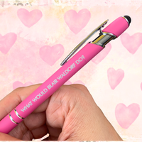 What Would Blair Waldorf Do? (Pen with Smart Phone Stylus)