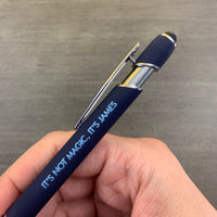 It’s not magic, it’s (custom) pen -- Blue