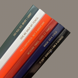 Carpenter quotes pencils in multi wood (6 Pencil Set)