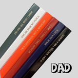 Carpenter quotes pencils in multi wood (6 Pencil Set)