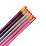 Galentine’s BFF pencil set, sweet version (6 Pencil Set )