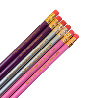 Galentine’s BFF pencil set, sweet version (6 Pencil Set )