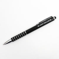BE AUDIT YOU CAN BE  black pen (Pen with Smart Phone Stylus)