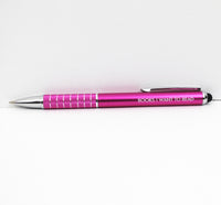 books i want to read hot pink pen (Pen with Smart Phone Stylus)