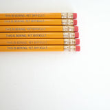 This Is Boring Yet Difficult. ( 3 pencil set )
