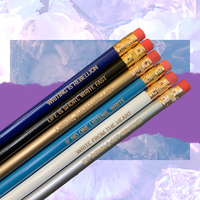 6 custom pencils $9