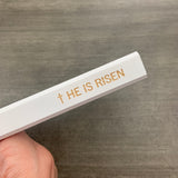 He is risen carpenter white pencils (set of 6)