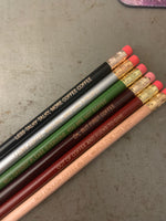 a fine coffee pencil set   (6 Pencil Set )