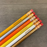 portmanteau insults pencil set of 6 with swear words