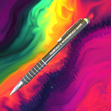 fearfully & wonderfully made  pen stylus in black with black ink