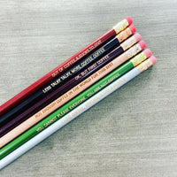 a fine coffee pencil set   (6 Pencil Set )