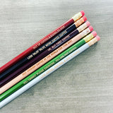 a fine coffee pencil set   (6 Pencil Set )