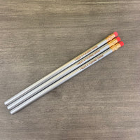 I Need A Fucking Drink personalized pencils in silver ( 3 pencil set )