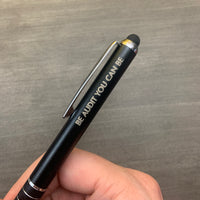 be audit you can be pen stylus in black with black ink