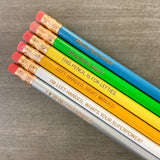 12 custom pencils $15