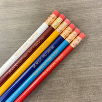 Accountant puns pencil set   (6 Pencil Set )