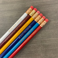 Accountant puns pencil set   (6 Pencil Set )