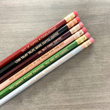 a fine coffee pencil set   (6 Pencil Set )