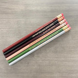 a fine coffee pencil set   (6 Pencil Set )