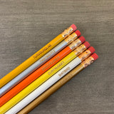 portmanteau insults pencil set of 6 with swear words