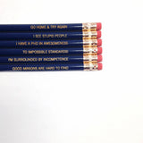 Impossibly awesome overlord ( 6 pencil set )