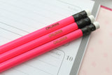 OKURR pencils in hot pink ( 3 pencil set )