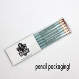 Study now, cry later pencils in pastel multi ( 3 pencil set )