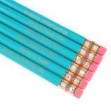 Resolutions pencils in teal